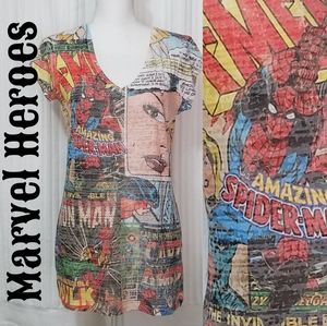 🎧 Marvel Heroes🕹Superhero T-shirt Top